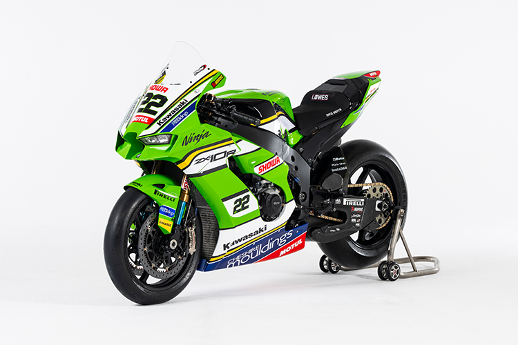 The Kawasaki Ninja ZX-10RR is wearing a fresh look for the 2024 season